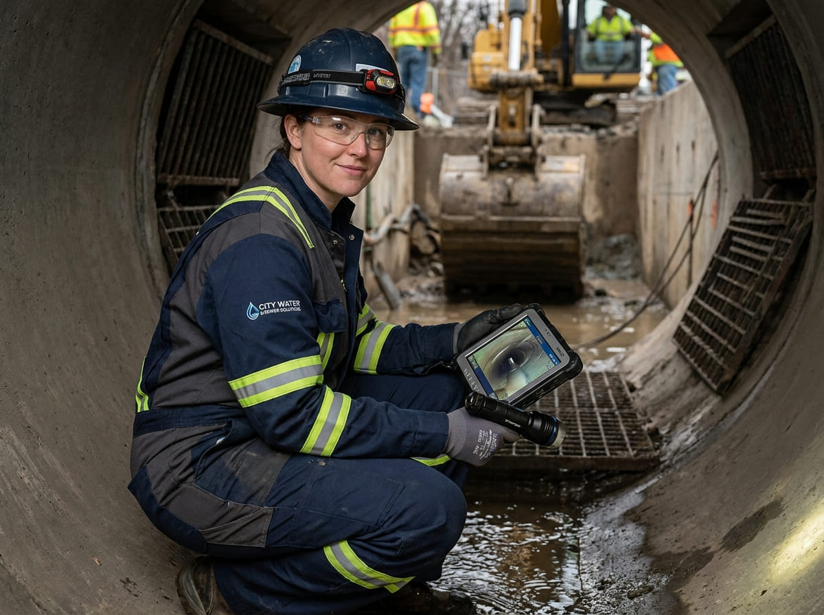Sewer Line Inspection & Replacement in Millersview
